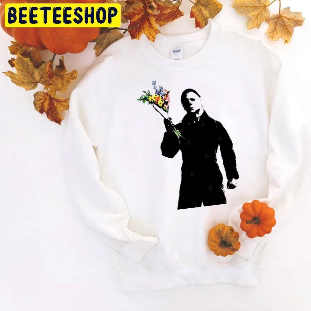 Banksy Michael Myers Halloween Beeteeshop Trending Unisex T-Shirt Banksy Michael Myers Halloween Beeteeshop Trending Unisex T-Shirt