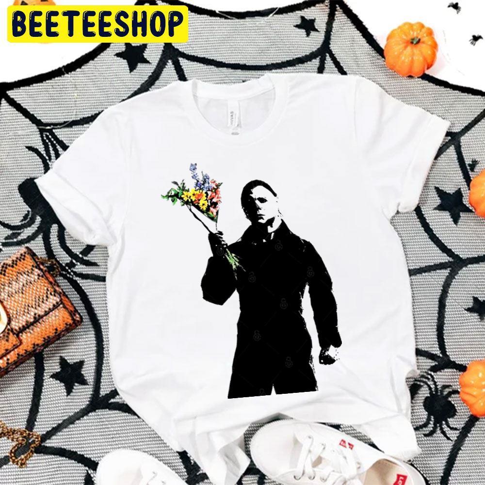 Banksy Michael Myers Halloween Beeteeshop Trending Unisex T-Shirt Banksy Michael Myers Halloween Beeteeshop Trending Unisex T-Shirt