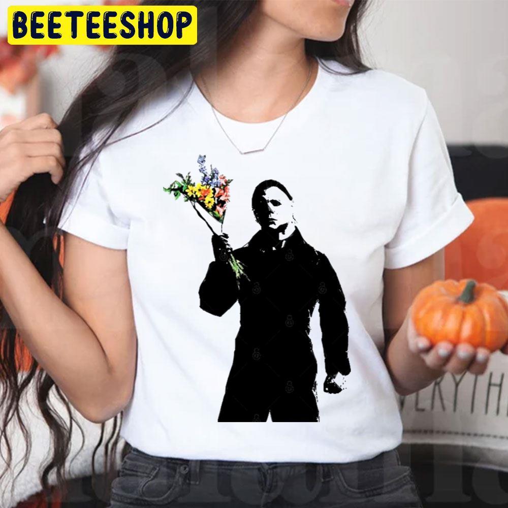 Banksy Michael Myers Halloween Beeteeshop Trending Unisex T-Shirt Banksy Michael Myers Halloween Beeteeshop Trending Unisex T-Shirt