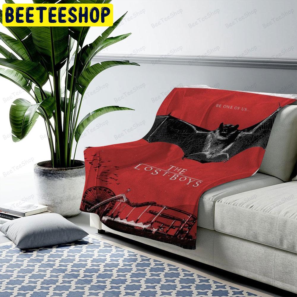 Bat The Lost Boys Halloween Beeteeshop US Cozy Blanket Bat The Lost Boys Halloween Beeteeshop US Cozy Blanket