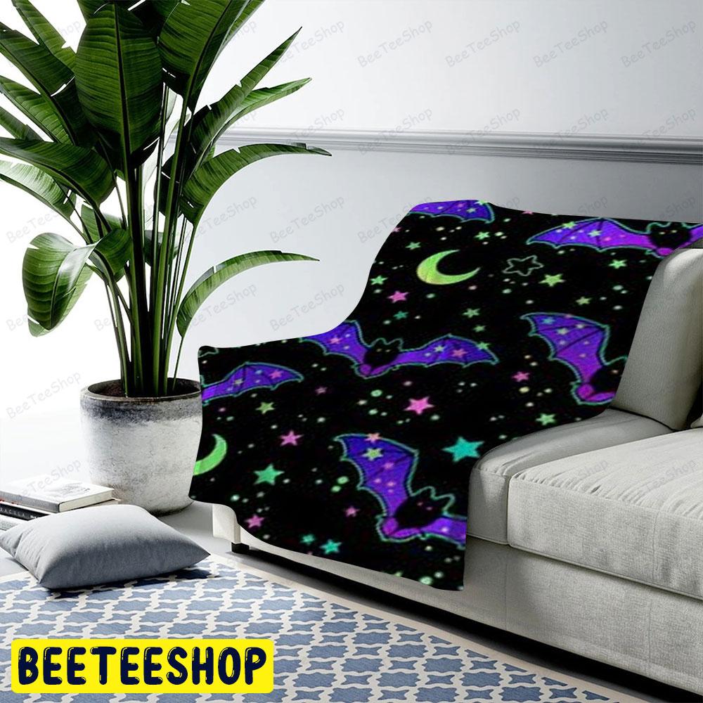 Bats Halloween Pattern 12 Beeteeshop US Cozy Blanket Bats Halloween Pattern 12 Beeteeshop US Cozy Blanket