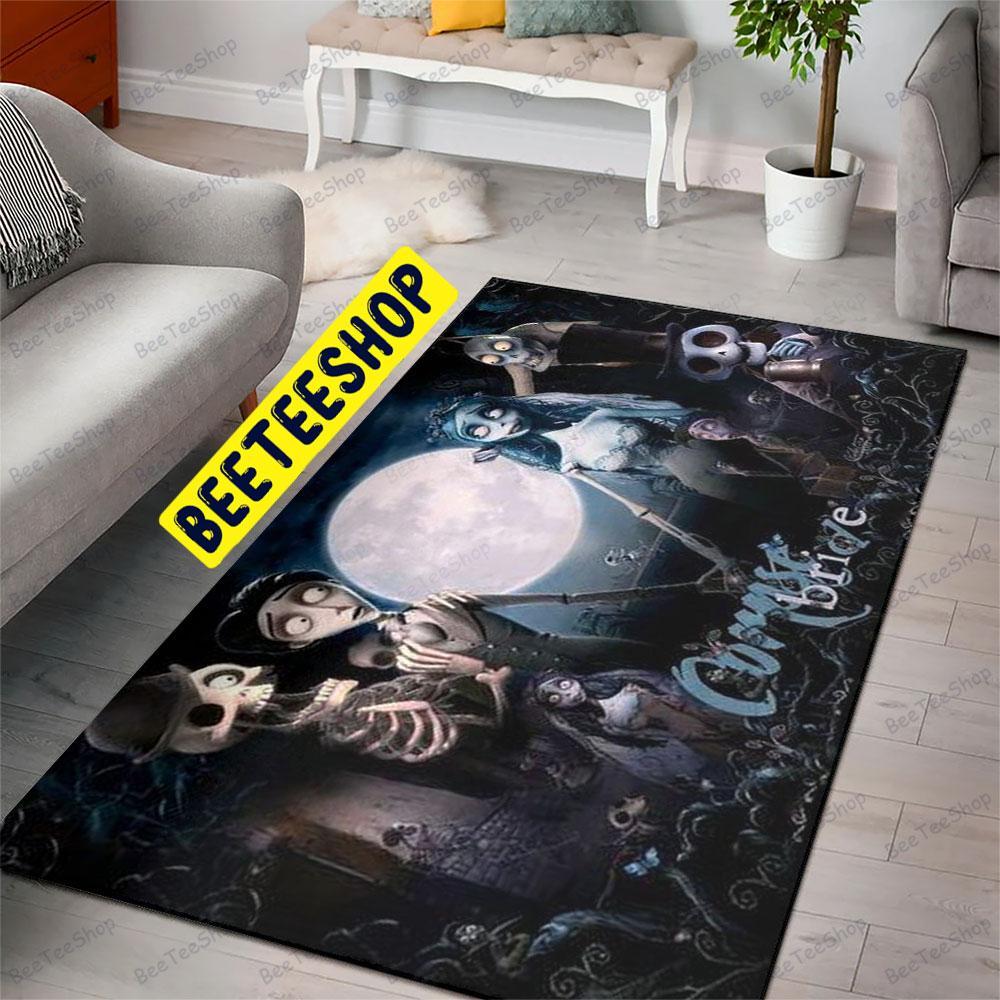 Beautiful Horror Movie Corpse Bride Halloween Beeteeshop Rug Rectangle Beautiful Horror Movie Corpse Bride Halloween Beeteeshop Rug Rectangle