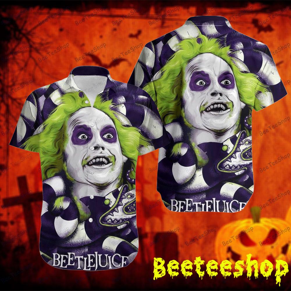 Beautiful Michael Keaton Beetlejuice Halloween Beeteeshop Hawaii Shirt Beautiful Michael Keaton Beetlejuice Halloween Beeteeshop Hawaii Shirt