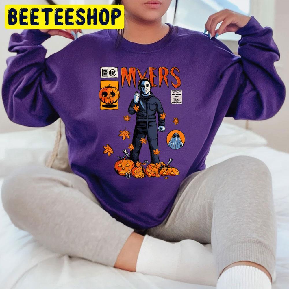 Beautiful Pumpkins Michael Myers Halloween Beeteeshop Trending Unisex T-Shirt Beautiful Pumpkins Michael Myers Halloween Beeteeshop Trending Unisex T-Shirt