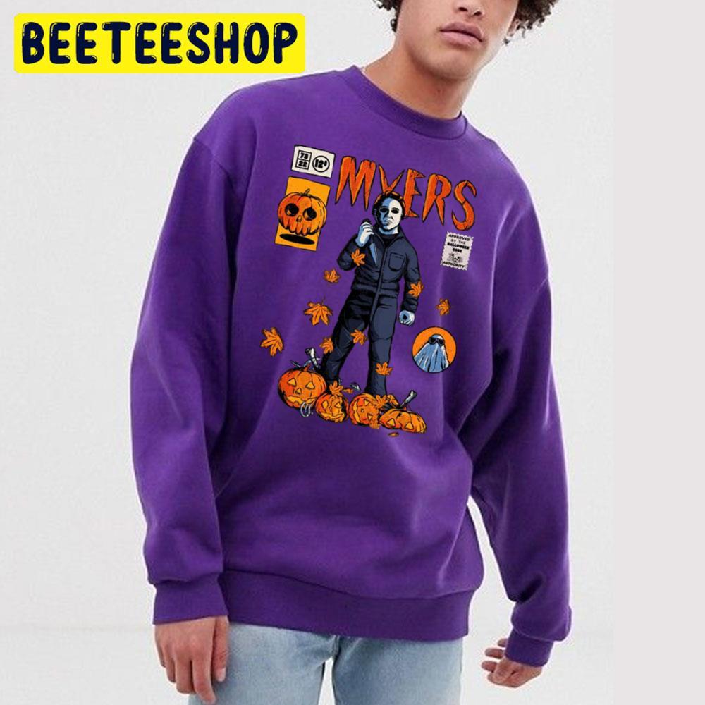 Beautiful Pumpkins Michael Myers Halloween Beeteeshop Trending Unisex T-Shirt Beautiful Pumpkins Michael Myers Halloween Beeteeshop Trending Unisex T-Shirt