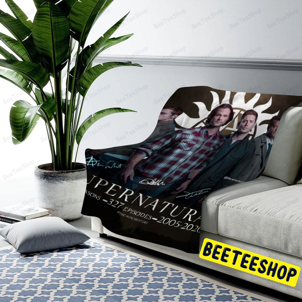Beautiful Style Supernatural Halloween Beeteeshop US Cozy Blanket Beautiful Style Supernatural Halloween Beeteeshop US Cozy Blanket