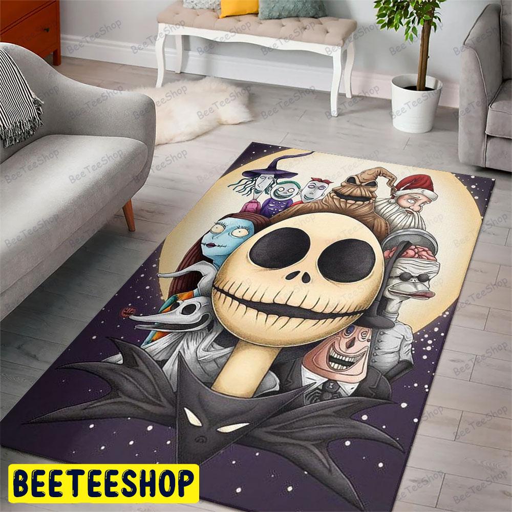 Beautiful Team Jack Skellington The Nightmare Before Christmas Halloween Beeteeshop Rug Rectangle Beautiful Team Jack Skellington The Nightmare Before Christmas Halloween Beeteeshop Rug Rectangle