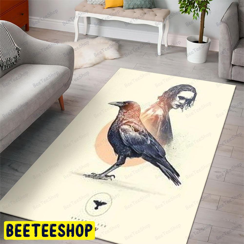 Beautiful The Crow Movie Halloween Beeteeshop Rug Rectangle Beautiful The Crow Movie Halloween Beeteeshop Rug Rectangle