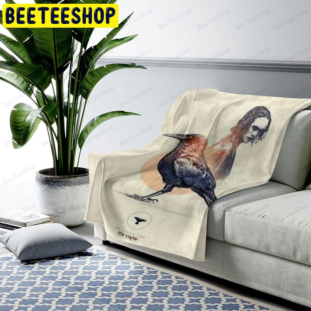 Beautiful The Crow Movie Halloween Beeteeshop US Cozy Blanket Beautiful The Crow Movie Halloween Beeteeshop US Cozy Blanket