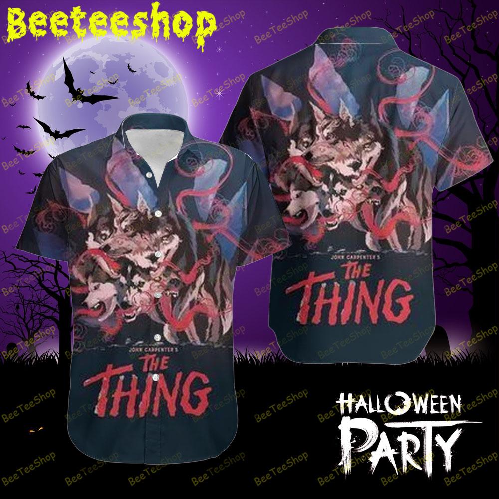 Beautiful Wolf The Thing Halloween Beeteeshop Hawaii Shirt Beautiful Wolf The Thing Halloween Beeteeshop Hawaii Shirt
