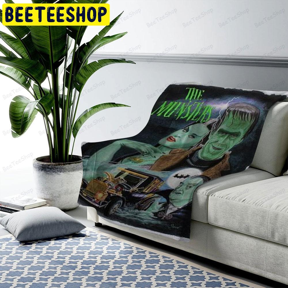 Best Movie Halloween The Munsters Beeteeshop US Cozy Blanket Best Movie Halloween The Munsters Beeteeshop US Cozy Blanket