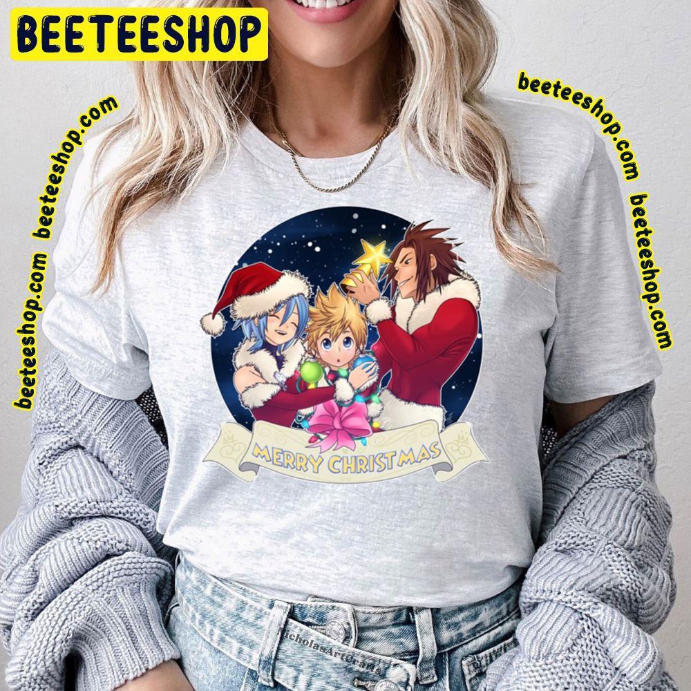 Birth By Sleep Christmas Kingdom Hearts Beeteeshop Trending Unisex T-Shirt Birth By Sleep Christmas Kingdom Hearts Beeteeshop Trending Unisex T-Shirt