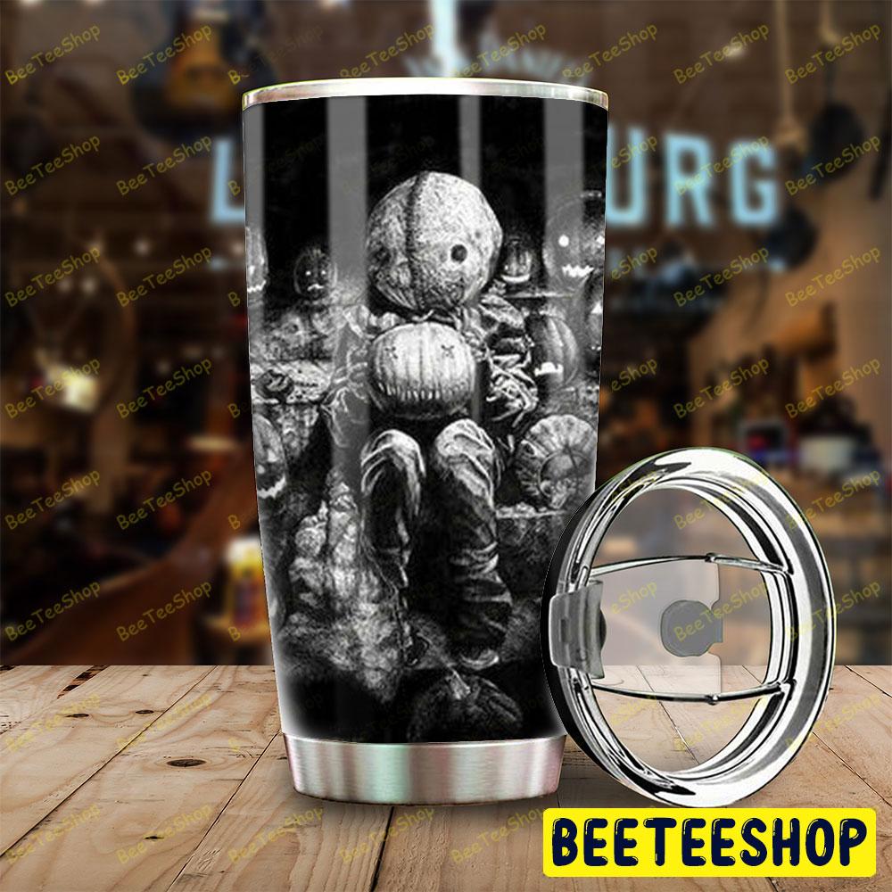 Black And White Sam Pumpkin Trick 'R Treat Halloween Beeteeshop Tumbler Black And White Sam Pumpkin Trick 'R Treat Halloween Beeteeshop Tumbler