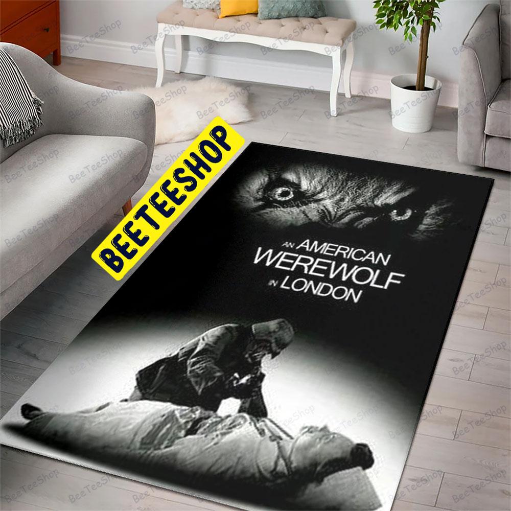 Black Art An American Werewolf In London Movie Halloween Beeteeshop Rug Rectangle Black Art An American Werewolf In London Movie Halloween Beeteeshop Rug Rectangle