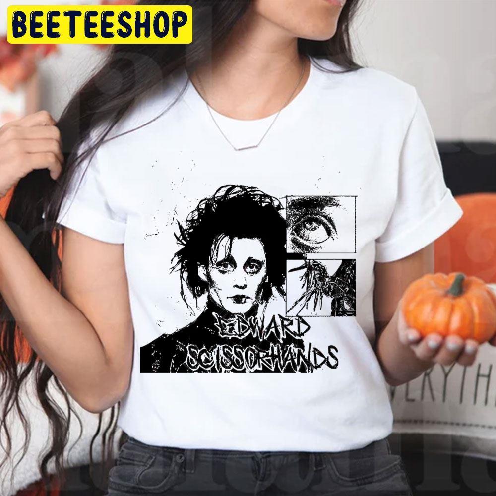 Black Ink Edward Scissorhands Halloween Beeteeshop Trending Unisex T-Shirt Black Ink Edward Scissorhands Halloween Beeteeshop Trending Unisex T-Shirt