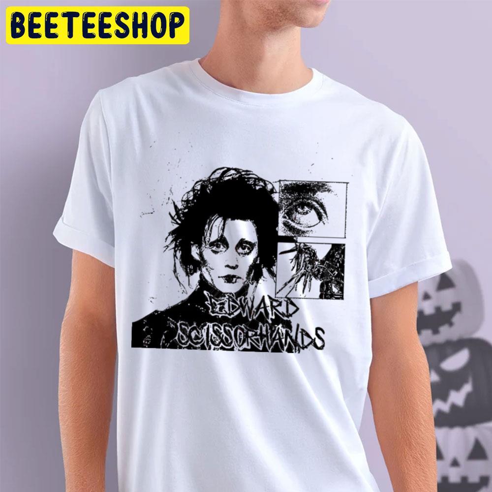 Black Ink Edward Scissorhands Halloween Beeteeshop Trending Unisex T-Shirt Black Ink Edward Scissorhands Halloween Beeteeshop Trending Unisex T-Shirt