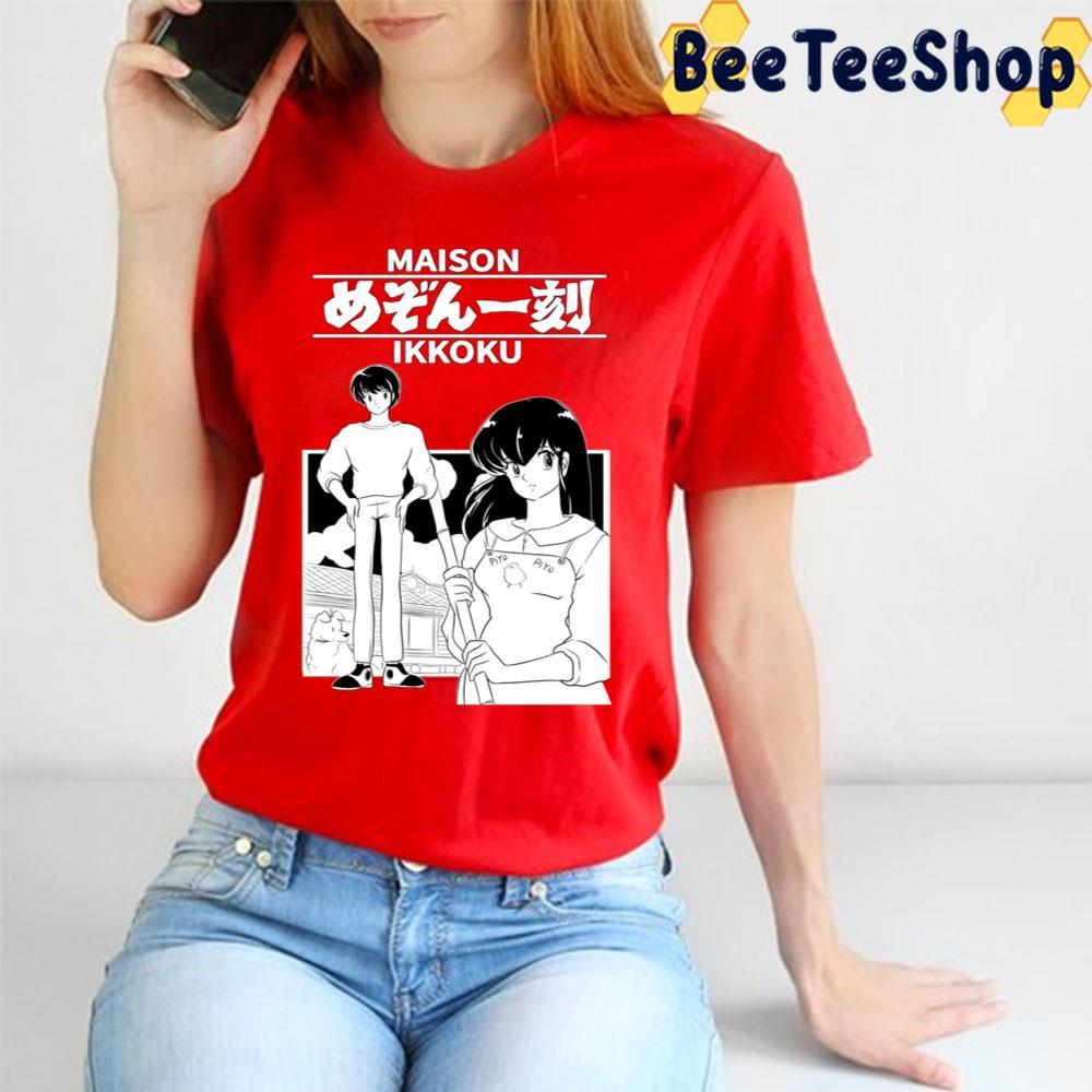 Black Maison Ikkoku Ranma Beeteeshop Trending Unisex T-Shirt Black Maison Ikkoku Ranma Beeteeshop Trending Unisex T-Shirt