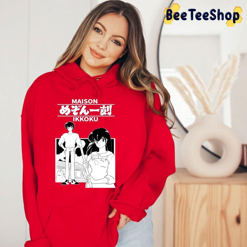 Black Maison Ikkoku Ranma Beeteeshop Trending Unisex T-Shirt Black Maison Ikkoku Ranma Beeteeshop Trending Unisex T-Shirt