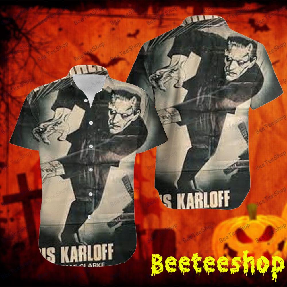 Black Style Boris Karloff Frankenstein Halloween Beeteeshop Hawaii Shirt Black Style Boris Karloff Frankenstein Halloween Beeteeshop Hawaii Shirt