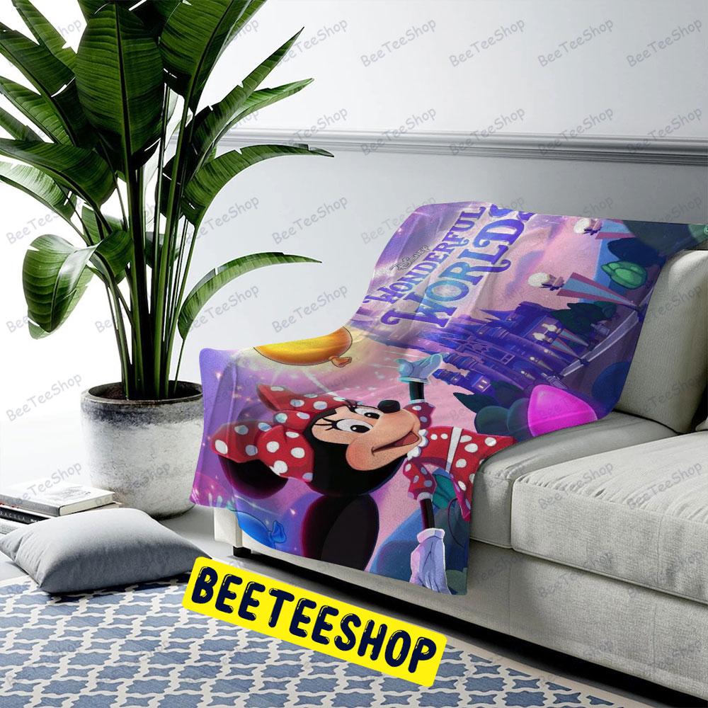Blink Mouse The Wonderful World Of Disney Halloween Beeteeshop US Cozy Blanket Blink Mouse The Wonderful World Of Disney Halloween Beeteeshop US Cozy Blanket
