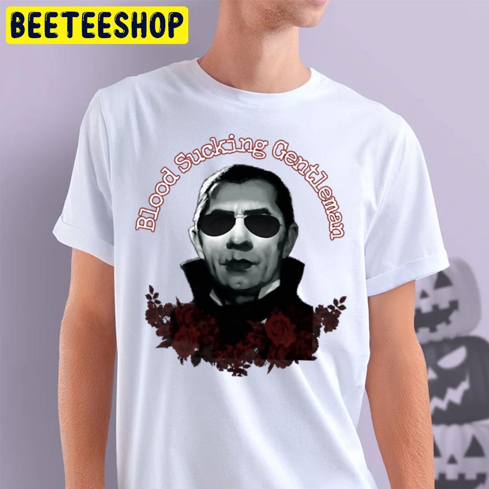 Blood Sucking Gentleman Dracula Halloween Beeteeshop Trending Unisex T-Shirt Blood Sucking Gentleman Dracula Halloween Beeteeshop Trending Unisex T-Shirt