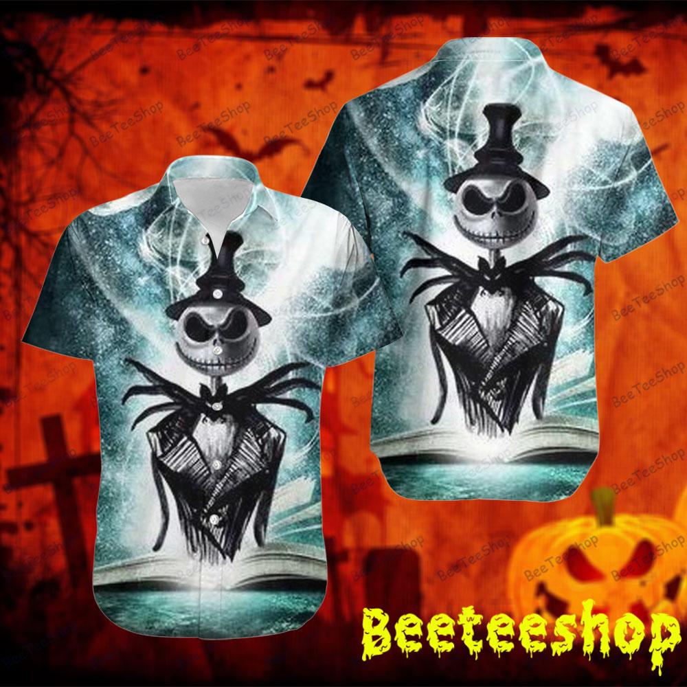 Blue Blinks Jack The Nightmare Before Christmas Halloween Beeteeshop Hawaii Shirt Blue Blinks Jack The Nightmare Before Christmas Halloween Beeteeshop Hawaii Shirt
