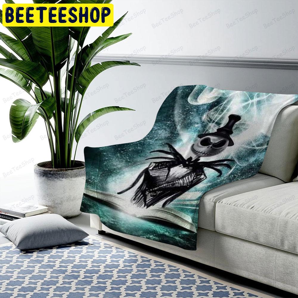 Blue Blinks Jack The Nightmare Before Christmas Halloween Beeteeshop US Cozy Blanket Blue Blinks Jack The Nightmare Before Christmas Halloween Beeteeshop US Cozy Blanket