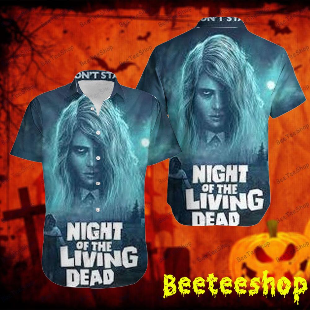 Blue Dark Night Of The Living Dead Halloween Beeteeshop Hawaii Shirt Blue Dark Night Of The Living Dead Halloween Beeteeshop Hawaii Shirt