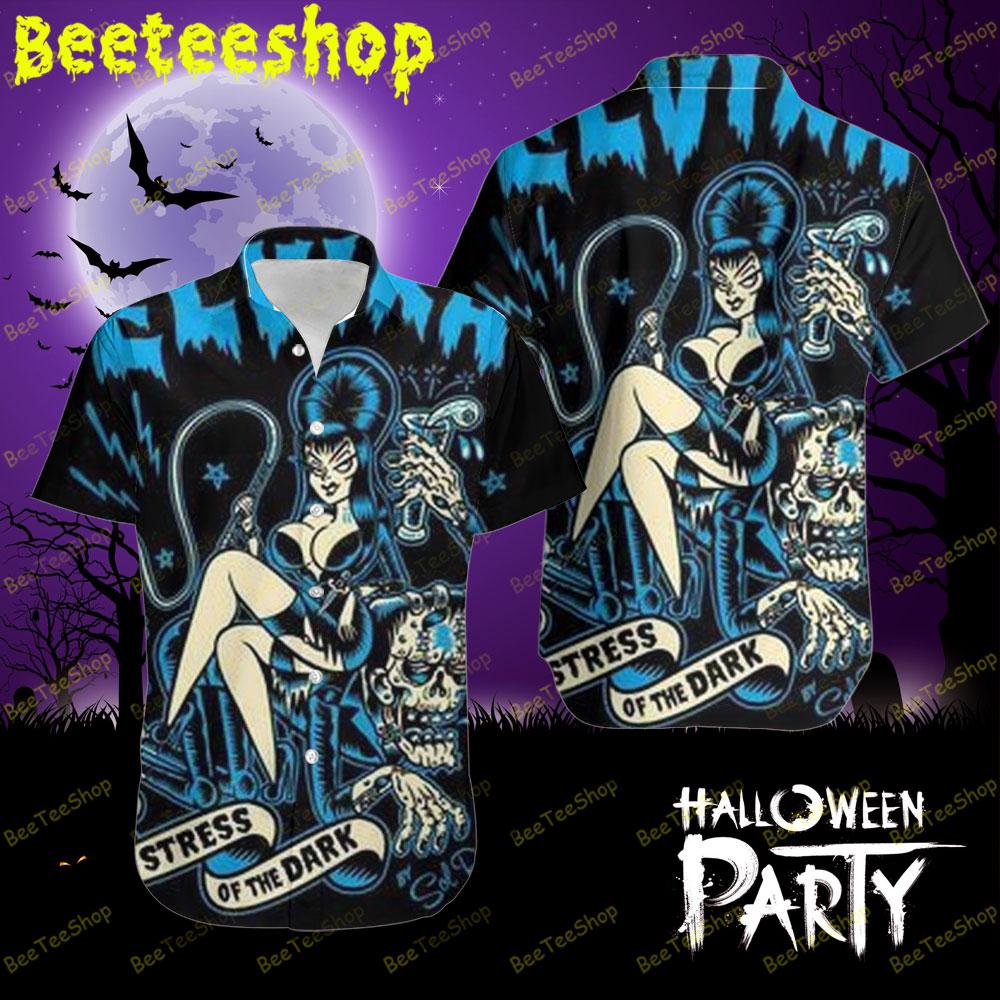 Blue Design Elvira Mistress Of The Dark Halloween Beeteeshop Hawaii Shirt Blue Design Elvira Mistress Of The Dark Halloween Beeteeshop Hawaii Shirt