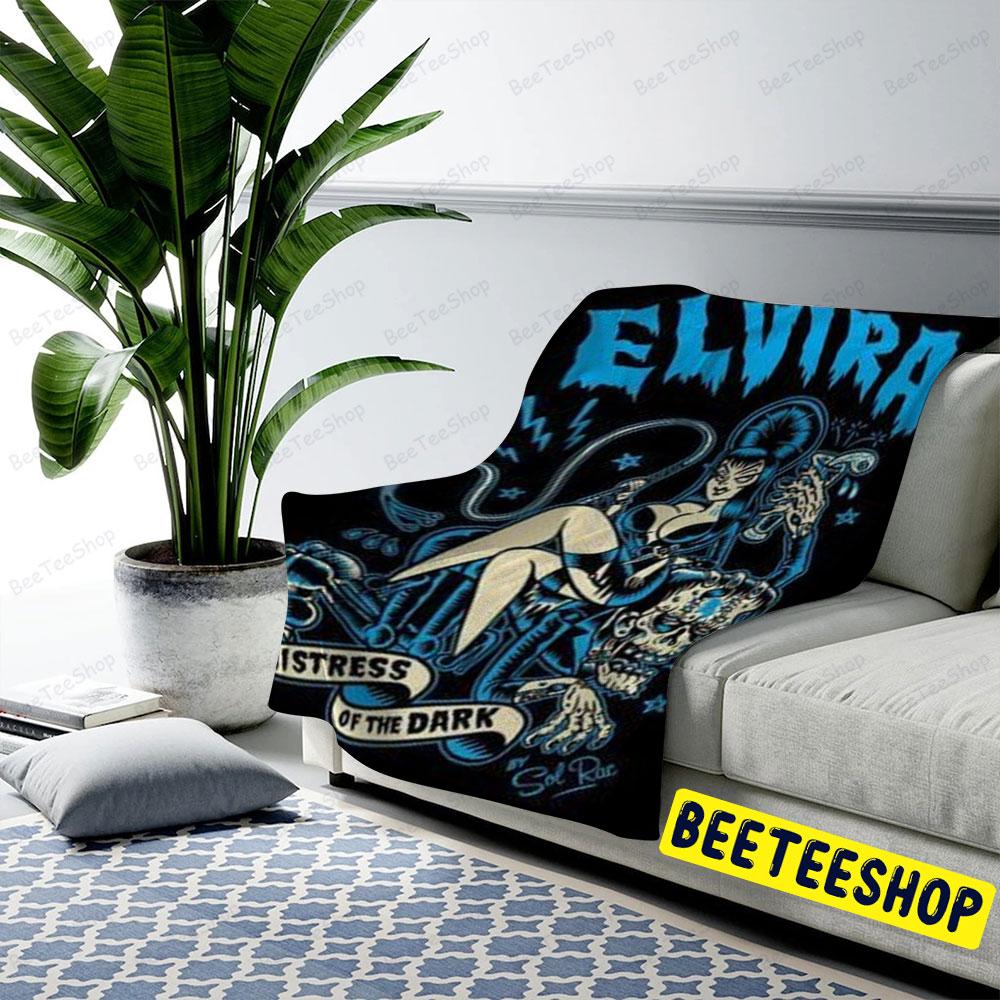 Blue Design Elvira Mistress Of The Dark Halloween Beeteeshop US Cozy Blanket Blue Design Elvira Mistress Of The Dark Halloween Beeteeshop US Cozy Blanket