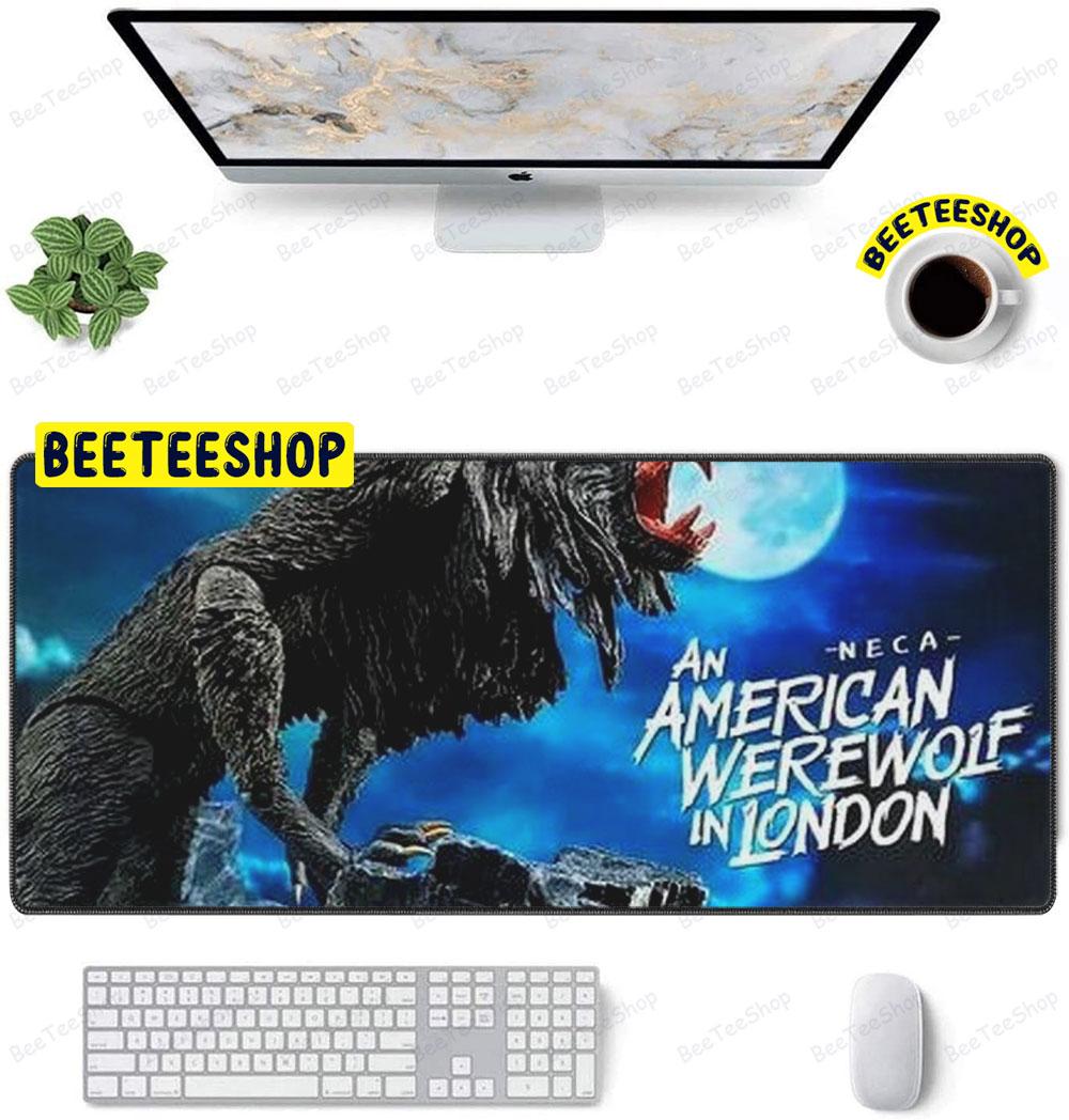 Blue Style An American Werewolf In London Halloween Beeteeshop Mouse Pad Blue Style An American Werewolf In London Halloween Beeteeshop Mouse Pad
