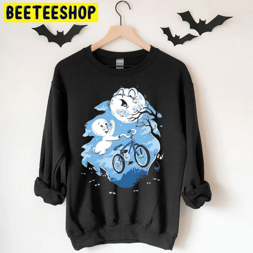 Blue Style Ghost Rider Casper Halloween Beeteeshop Trending Unisex T-Shirt Blue Style Ghost Rider Casper Halloween Beeteeshop Trending Unisex T-Shirt