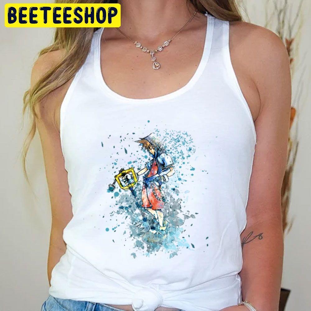 Blue Style Sora Kingdom Hearts Beeteeshop Trending Unisex T-Shirt Blue Style Sora Kingdom Hearts Beeteeshop Trending Unisex T-Shirt