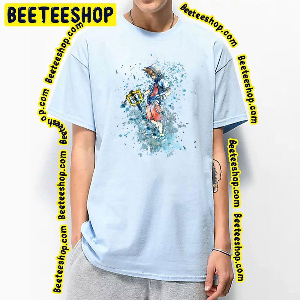 Blue Style Sora Kingdom Hearts Beeteeshop Trending Unisex T-Shirt Blue Style Sora Kingdom Hearts Beeteeshop Trending Unisex T-Shirt