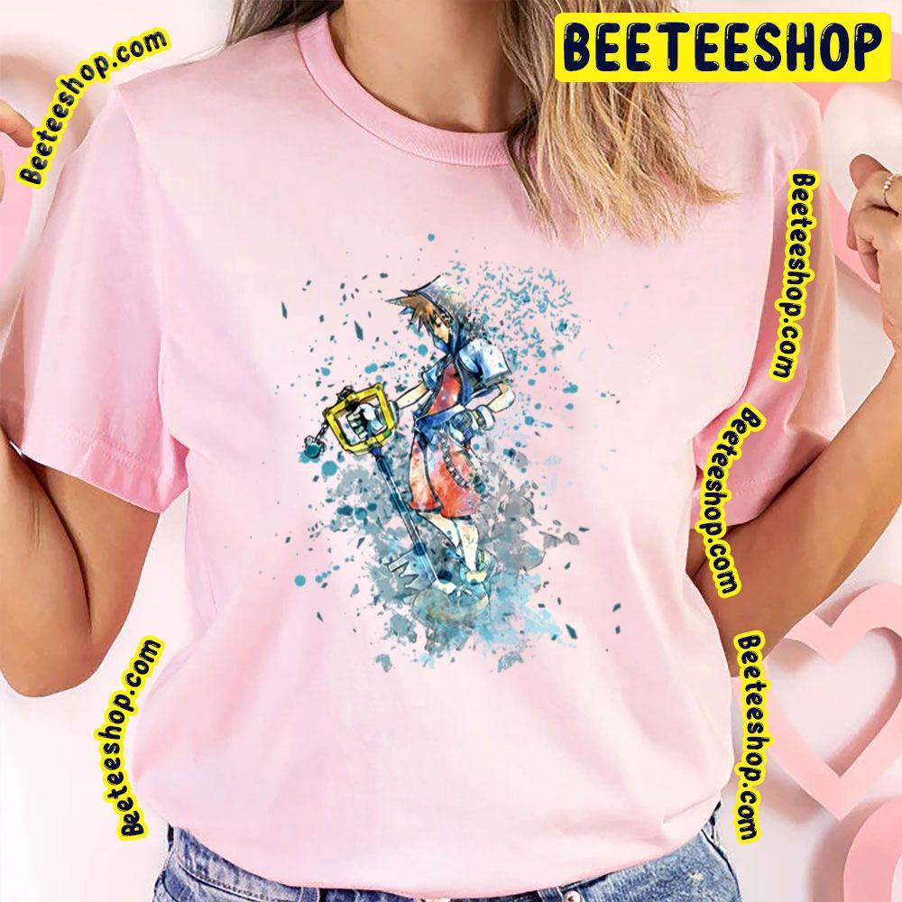 Blue Style Sora Kingdom Hearts Beeteeshop Trending Unisex T-Shirt Blue Style Sora Kingdom Hearts Beeteeshop Trending Unisex T-Shirt