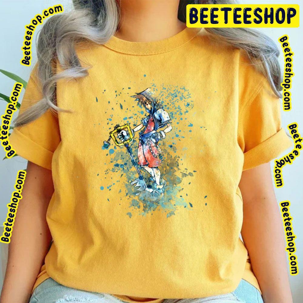 Blue Style Sora Kingdom Hearts Beeteeshop Trending Unisex T-Shirt Blue Style Sora Kingdom Hearts Beeteeshop Trending Unisex T-Shirt