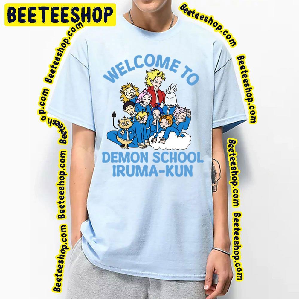 Blue Style Welcome To Demon School Iruma Beeteeshop Trending Unisex T-Shirt Blue Style Welcome To Demon School Iruma Beeteeshop Trending Unisex T-Shirt
