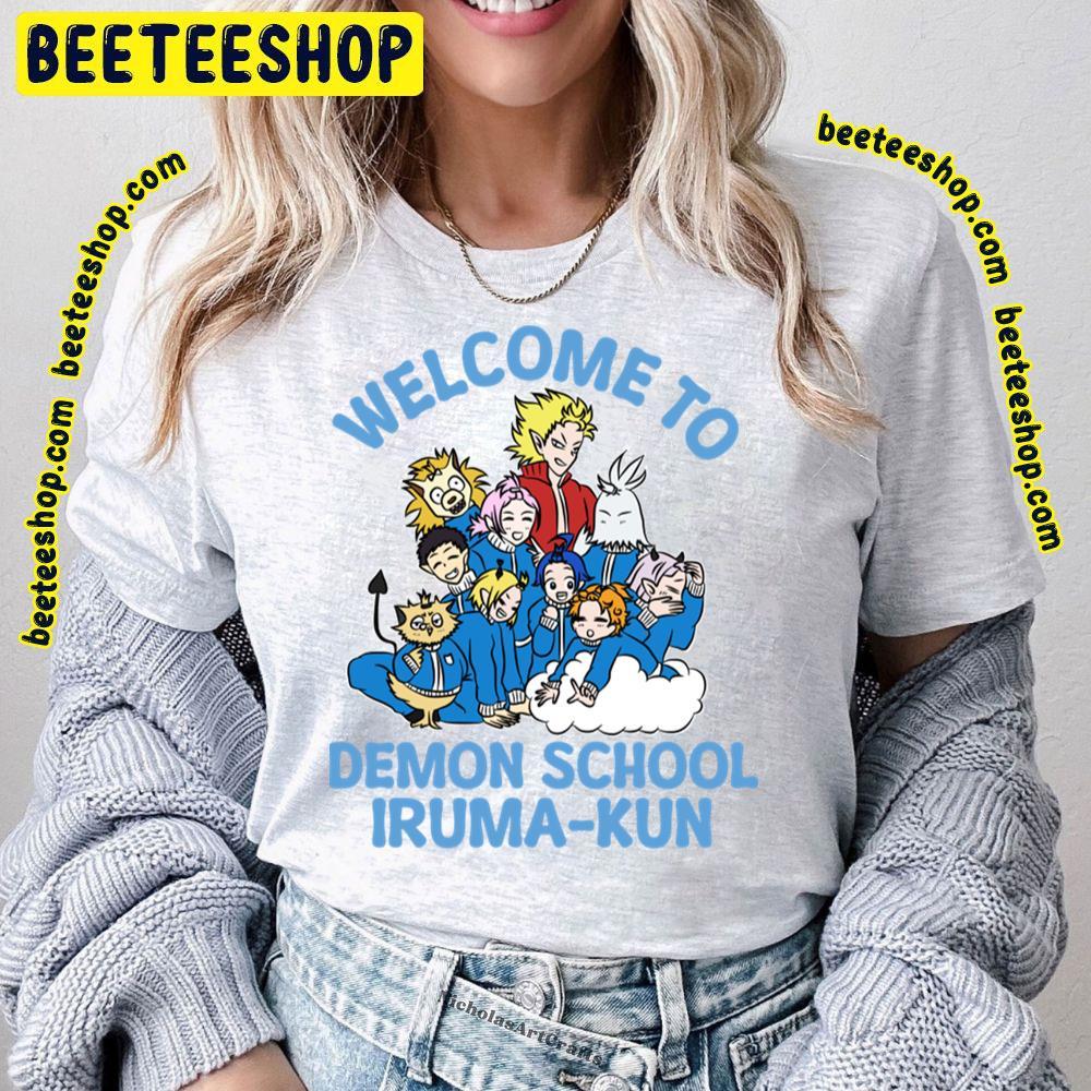 Blue Style Welcome To Demon School Iruma Beeteeshop Trending Unisex T-Shirt Blue Style Welcome To Demon School Iruma Beeteeshop Trending Unisex T-Shirt
