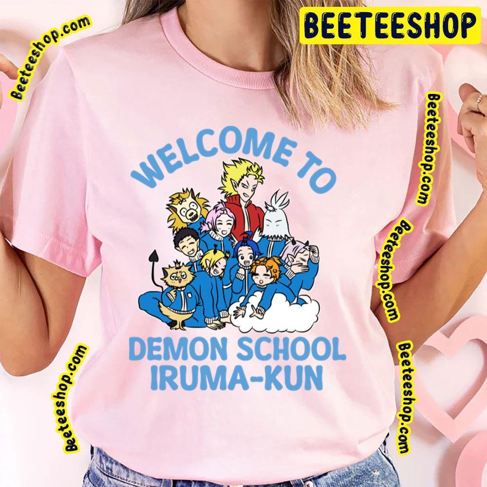 Blue Style Welcome To Demon School Iruma Beeteeshop Trending Unisex T-Shirt Blue Style Welcome To Demon School Iruma Beeteeshop Trending Unisex T-Shirt