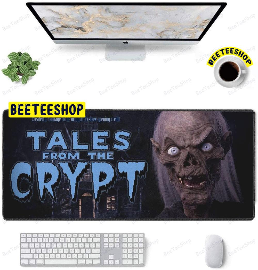 Blue Text Tales From The Crypt Demon Knight Halloween Beeteeshop Mouse Pad Blue Text Tales From The Crypt Demon Knight Halloween Beeteeshop Mouse Pad