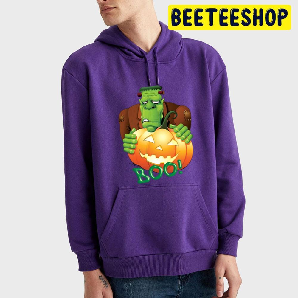 Boo Pumpkin Frankenstein Halloween Beeteeshop Trending Unisex T-Shirt Boo Pumpkin Frankenstein Halloween Beeteeshop Trending Unisex T-Shirt