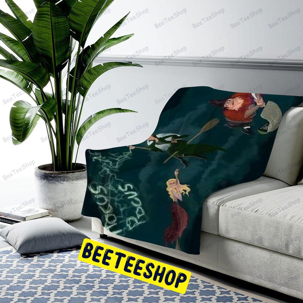 Broomstick Hocus Pocus Halloween Beeteeshop US Cozy Blanket Broomstick Hocus Pocus Halloween Beeteeshop US Cozy Blanket