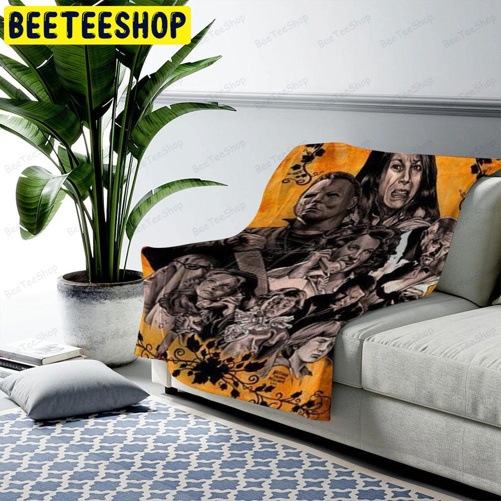 Call Phone Halloween Beeteeshop US Cozy Blanket Call Phone Halloween Beeteeshop US Cozy Blanket
