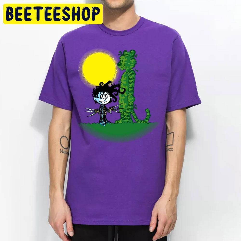 Calvin Edward Scissorhands Halloween Beeteeshop Trending Unisex T-Shirt Calvin Edward Scissorhands Halloween Beeteeshop Trending Unisex T-Shirt