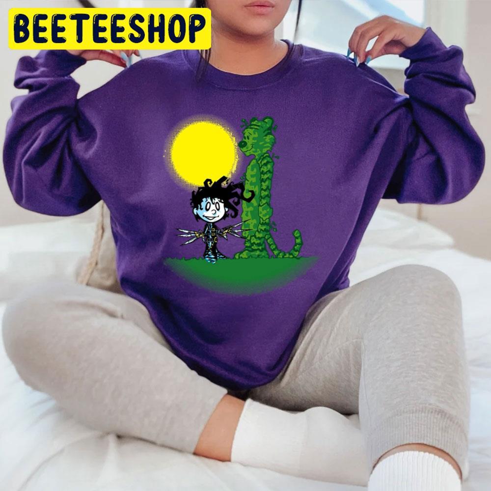 Calvin Edward Scissorhands Halloween Beeteeshop Trending Unisex T-Shirt Calvin Edward Scissorhands Halloween Beeteeshop Trending Unisex T-Shirt