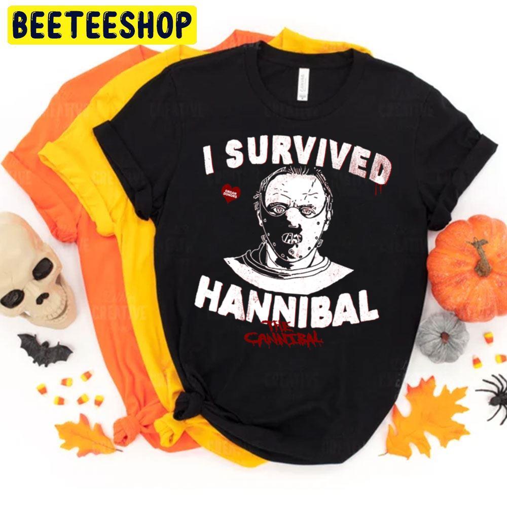 Cannibal Survivor Hannibal Lecter Halloween Beeteeshop Trending Unisex T-Shirt Cannibal Survivor Hannibal Lecter Halloween Beeteeshop Trending Unisex T-Shirt