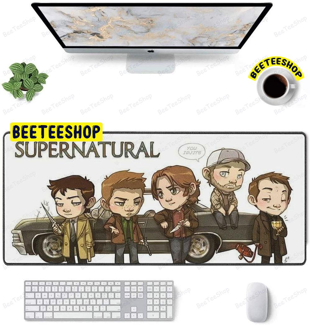 Chibi Cute Supernatural Halloween Beeteeshop Mouse Pad Chibi Cute Supernatural Halloween Beeteeshop Mouse Pad