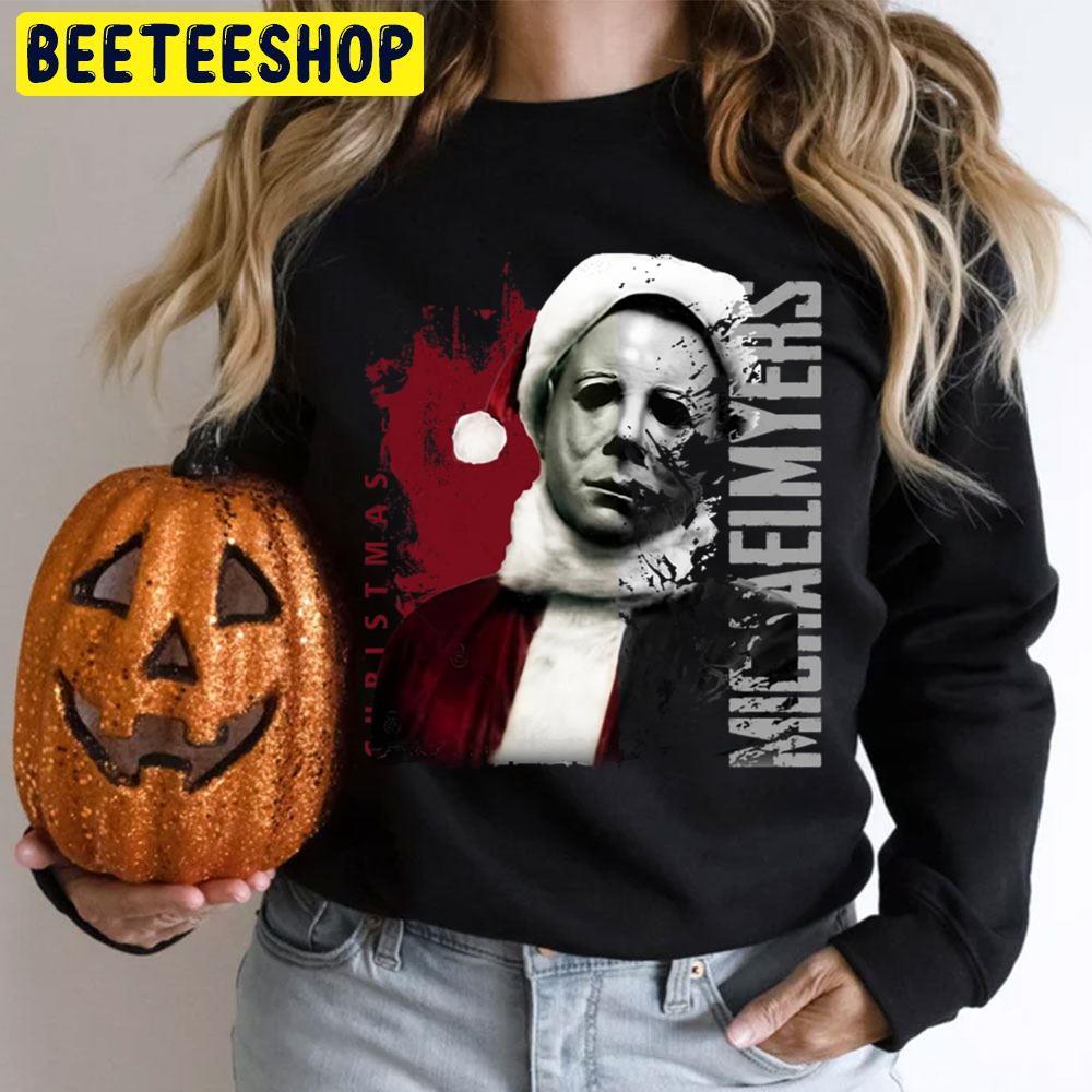 Christmas Scary Michael Myers Halloween Beeteeshop Trending Unisex T-Shirt Christmas Scary Michael Myers Halloween Beeteeshop Trending Unisex T-Shirt