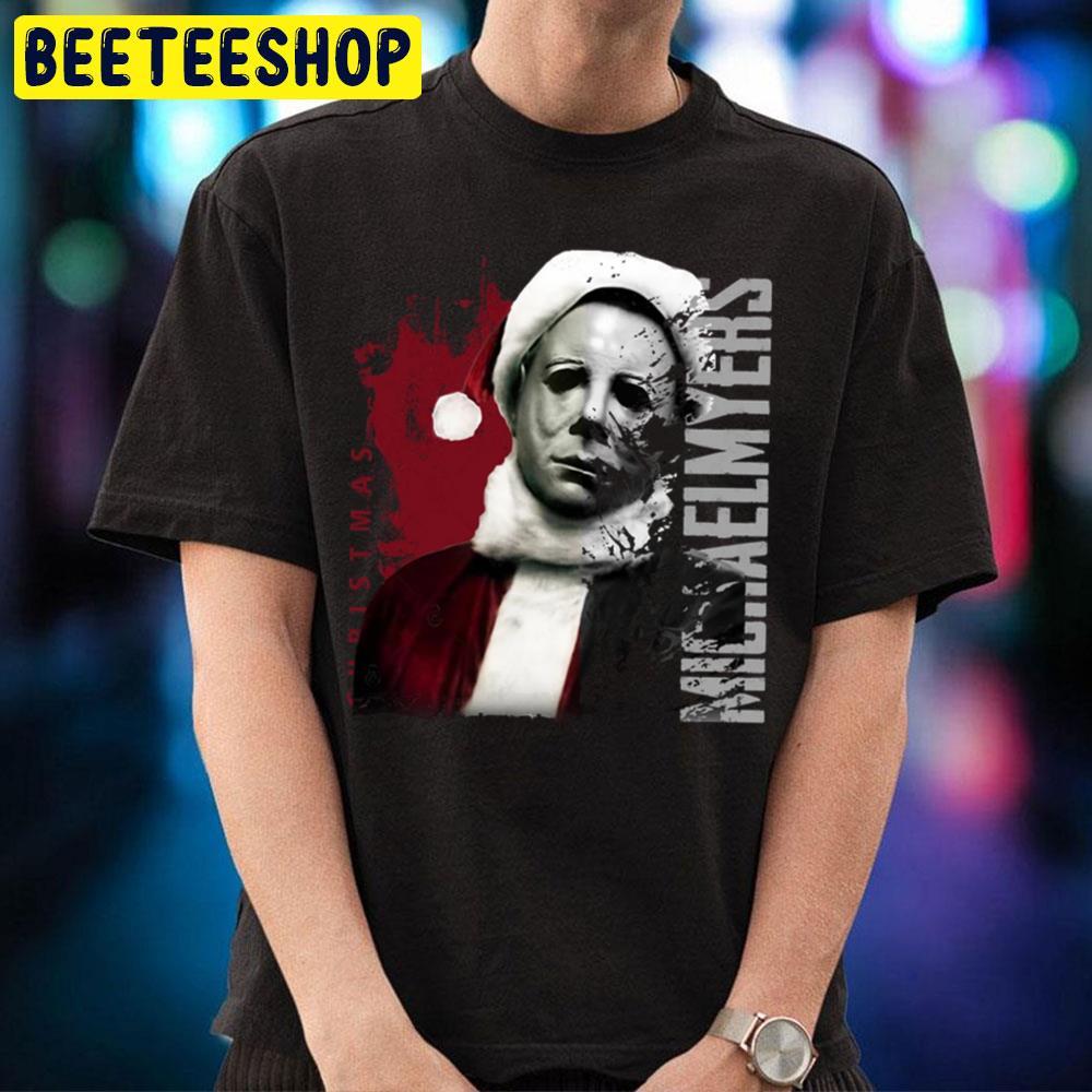 Christmas Scary Michael Myers Halloween Beeteeshop Trending Unisex T-Shirt Christmas Scary Michael Myers Halloween Beeteeshop Trending Unisex T-Shirt