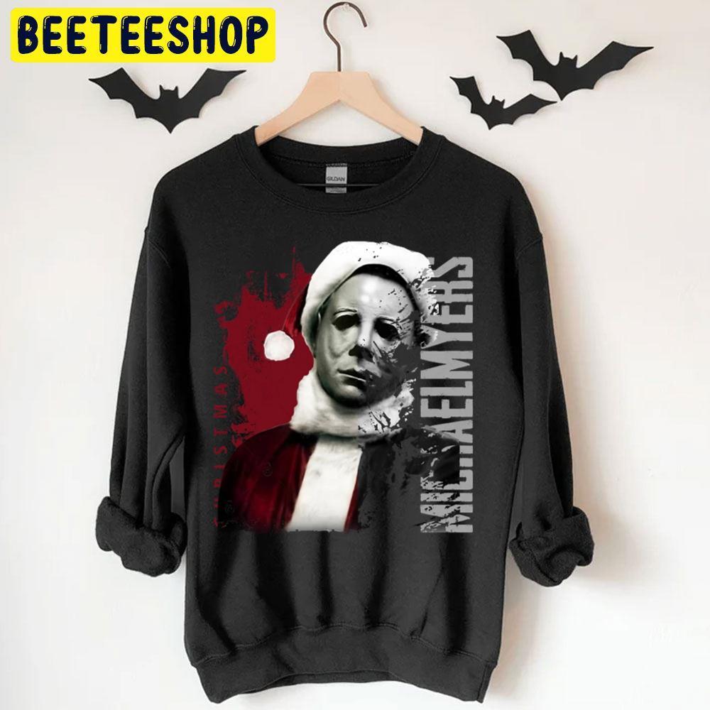 Christmas Scary Michael Myers Halloween Beeteeshop Trending Unisex T-Shirt Christmas Scary Michael Myers Halloween Beeteeshop Trending Unisex T-Shirt